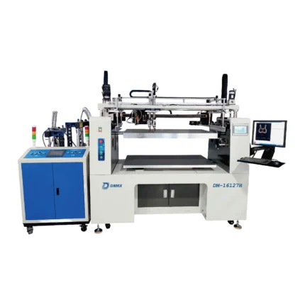 DM-16127H Glue brushing line drawing and bonding machine